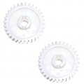 Hqrp Drive Gear 2-pack Compatible With Sears Crafsman Liftmaster Chamberlain Garage Door Openers 1984-current 3 4 X 1 2