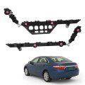 Rear Bumper Bracket For 2015-2017 Toyota Camry Replace 5257506140 5257606140 To1133116 To1132116 Black 