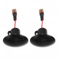 X Autohaux 1 Pair Led Side Marker Light Turn Signal Lights Fender Sidemarker Lamps For Fiat 500 2-door 2007-2019 68259985aa Abs
