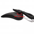 8mm Black Motorcycle Teardrop Rear View Side Mirrors Compatible With Road King Street Electra Glide Dyna Softail Black
