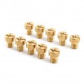 Lirun 10-pack Carburetor Main Jets 112 115 118 120 122 125 128 130 132 135 Set Replace M5 For Dellorto Sha Shb Ua Ub Phbg