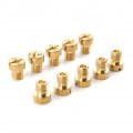 Lirun 10-pack Carburetor Main Jets 112 115 118 120 122 125 128 130 132 135 Set Replace M5 For Dellorto Sha Shb Ua Ub Phbg