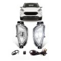 Led Fog Light Pair For 2020 2022d Escape 4 Door Sport Utility Clear Lens Chrome Housing Mo-5877 Replacement For Fo2592255 