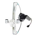 Rear Passenger Side Power Window Regulator With Motor Ford Fusion 2006 To 2012 Replacement For Fo1551131 And 8e5z5427000a Pfm 
