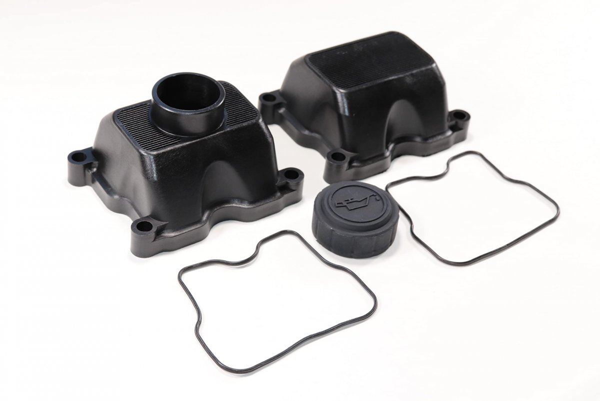Atvworks Compatible Replacement For Kawasaki Mule Kaf620 Valve Cover Rocker Case 11022-2068 11022-2056 With 2 Gaskets Replaces