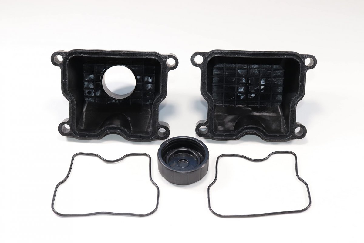 Atvworks Compatible Replacement For Kawasaki Mule Kaf620 Valve Cover Rocker Case 11022-2068 11022-2056 With 2 Gaskets Replaces