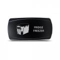Ch4x4 Rocker Switch Fridge Freezer Symbol 3- Horizontal Red Led