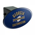 Georgia Southwestern State University Hurricanes Logo Oval Tow Hitch Cover Trailer Plug Insert 2