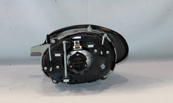 Passenger Side Headlight Assembly For Ford Taurus 1996 1998 Halogen Light Source With Clear Plastic Lens And Waterproof Feature