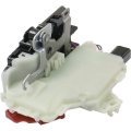 Door Lock Actuator For Volkswagen Jetta 2005 To 2010 Driver Side Rear Integrated With Latch Part Number 3b4839015ap