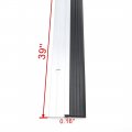 Uxcell Door Brush Bottom Sweep Silver Tone Aluminum Alloy Holder W 0 87-inch Black Rubber Strip 1000mm X 40mm Approx 39 37-inch