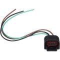 Headlight Socket For Ram 3500 4500 5500 2011 2012 Female Plastic Terminal 3 Wire Pigtail 8 75 In Length Replacement 