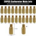 40x Carburetor Main Jet Slow Pilot Kit Fit For Scooters Atvs Karts With 125cc 150cc 200cc 250cc Gy6 Motors Carburetors Replace