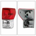 Kuafu Tail Light Compatible With 2007-2013 Toyota Tundra Replacement For To2801183 To2801165 Taillights Brake Lamps Red Lens