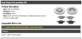 Front Ceramic Brake Pads And Rotor Kit Compatible With 2013-2019 Ford Escape