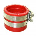 Tc-motor 40mm Carburetor Carb Intake Pipe Manifold Adapter Boot Sleeve Joint Red