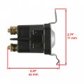 Caltric Starter Solenoid Compatible With Husqvarna Yth 2246 96043003700 2006 2007 2008 2009 2010 2011 Ride Mower