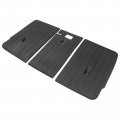 Ikon Motorsports Protector Backrest Covers For 2020-2023 Tesla Model Y Black Injection Tpe All Weather Waterproof Anti-slip
