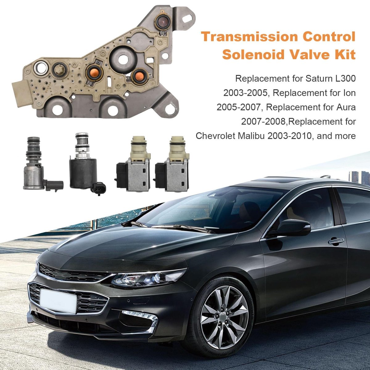 4t40e 4t45e Transmission Control Solenoid Valve Kit For Chevrolet Malibu Cobalt Hhr Saturn L300 Aura Ion Pontiac Sunfire And