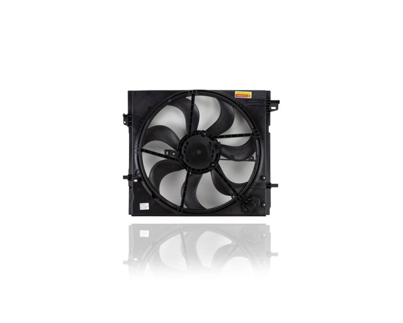 Dual Radiator And Condenser Fan Assembly Pacific Best Inc Compatible Replacement For 17-19 Nissan Rogue Sport Qashqai
