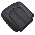 Secos Passenger Leather Bottom Replacement Seat Cover Black For Cadillac Cts 2008 2009 2010 2011 2012 2013 