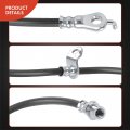 A-premium Front Driver Brake Hydraulic Hose Compatible With Select Toyota And Lexus Models Prius 2010-2015 Plug-in 2012-2015