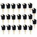 Jeenda 20pcs Ignition Keys 5p8500 5p-8500 For Caterpillar Cat Heavy Equipment Loaders Excavators Dozers 8v4404 9g2777 980k 980h