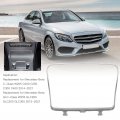 Car Cup Holder Trim Cover 2056830900 Center Console Water Frame For Benz C Class W205 C200 C250 C300 C400