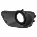 Auto Dynasty Ch1039149 Front Fog Light Bezel For Dodge Journey 2011-2018 Passenger Right Side Smooth Black
