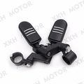 Xkh Group Front Rider 1 4 Flame Footpeg Clamp For Yamaha Roadstar Xv1700 Kawasaki Vulco