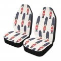 Yettasbin Cartoon Army Soldiers Front Seat Cover Non-slip Stain Water Resistant Breathable Car Protector Universal Fits Suv