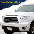 G-plus Headlights Assembly Compatible With 2007-2013 Toyota Tundra 2008-2017 Sequoia Bumper Headlamp Cleara Lensa Chrome