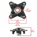 Caltric 2 Set Rear Wheel Hub With Bearing And Bolt Compatible Polaris Rzr Xp 900 2011 2012 2013