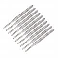 Uxcell Metric Machine Tap M1 4 Thread 0 3 Pitch High Speed Steel Screw Taps Micro Threading Tapping Tool 10pcs