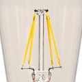 Satco S9895 Medium Bulb In Light Finish 5 50 Inches 1 Count Pack Of Clear