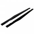 Kuafu Side Skirts Compatible With 2010-2015 Chevy Camaro Lt Ls Ss Model Rocker Panels Guard Extension Body Kit Pp Glossy Black