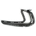 Front Bumper Trim Driver Side For Hyundai Elantra 2017 2018 Upper Outer With Daytime Running Light Primed Replacement