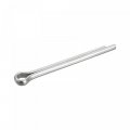 Uxcell 304 Stainless Steel Cotter Pins 5mm X 55mm Hairpin Clip Fastener Fitting For Automotive Mechanics Silver Tone 15pcs
