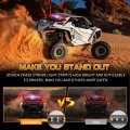 Xridonsen 30 Inch Chase Light Strip 180 Led Rc Emergency Strobe Lights W Brake Reverse Turn Signal Rear Tail Bar For Utv Atv