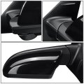 To1320340 Factory Style Driver Left Side Mirror Manual Folding Power Adjust Heated Glass Compatible With Toyota Tundra 14-17