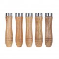 Teamwill 5 10pc Wooden File Handle Replacement Strong Metal Collar For Craft Tools 5pcs 