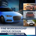 Front Fog Light Cover Bumper Grille Bezel Chrome For Audi S4 A4 B9 S-line 2016 2018 Not Fit Standard Version 8w0807681f