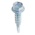 10 X 1 In Hex Washer Head Self Drilling Screws Zinc Chromate 100 Pieces Tk101j 