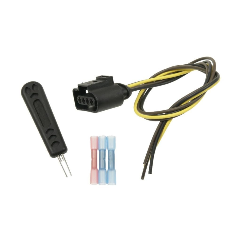 Hazard Warning Switch For Audi Tt 2008 2009 Black And Yellow Plastic Blade Terminal Push On Attachment Straight Bend Angle
