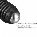 Ball Point Set Screws 10pcs M12 X 20mm High Carbon Steel Metric Spring Hex Socket Grub Screw
