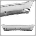Factory Style Front Hood Lower Bumper Strongable Grille Moulding Chrome Compatible With Ford Edge 11-14