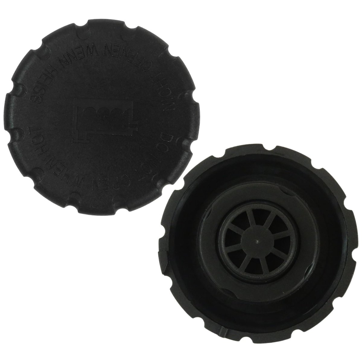 2 Pack 210501061 Radiator Cap For Mercedes Benz 2007 To 2011 E 63 Amg Part Number 2105010615 A2105010615 8495-41 Black