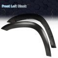 Front Left Driver Side Fender Flares For Toyota Rav4 2006-2012 Wheel Black Thermoplastic Bolt-on Trim