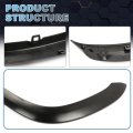 Front Left Driver Side Fender Flares For Toyota Rav4 2006-2012 Wheel Black Thermoplastic Bolt-on Trim