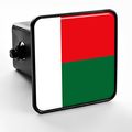 Trailer Hitch Cover Flag Of Madagascar Malagasy 